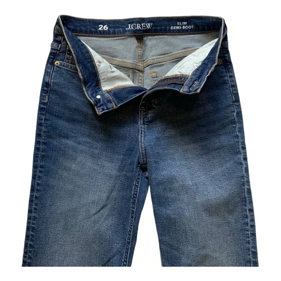 JCrew Slim Demi-Boot Jean Sz 26 BT751 - Picture 12 of 13